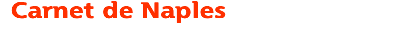 Carnet de Naples